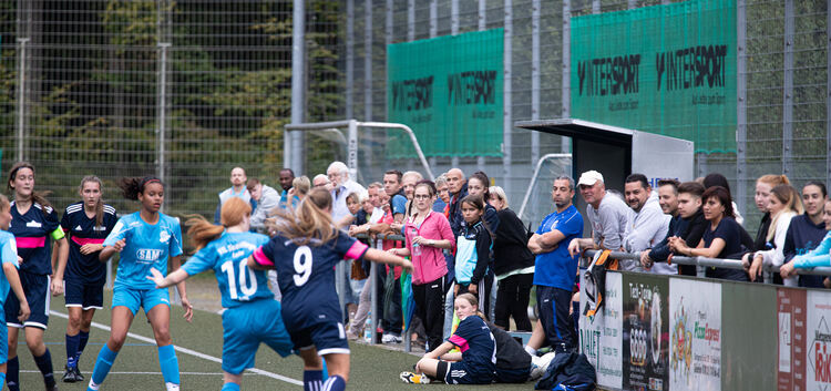 Gut was los: Das Verbandspokalmatch der TSVÖ-Mädels gegen Sindelfingen wollten 60 Zuschauer sehen.Foto: Jean-Luc Jacques