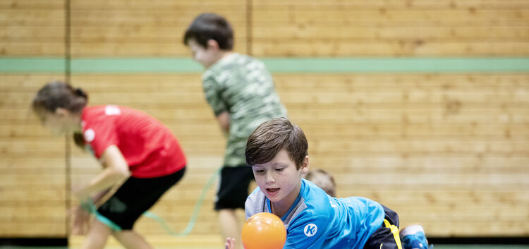 Handball-Grundschulaktionstagfindet für Owen mit der HSG diesmal in der Teckschule Dettingen statt.