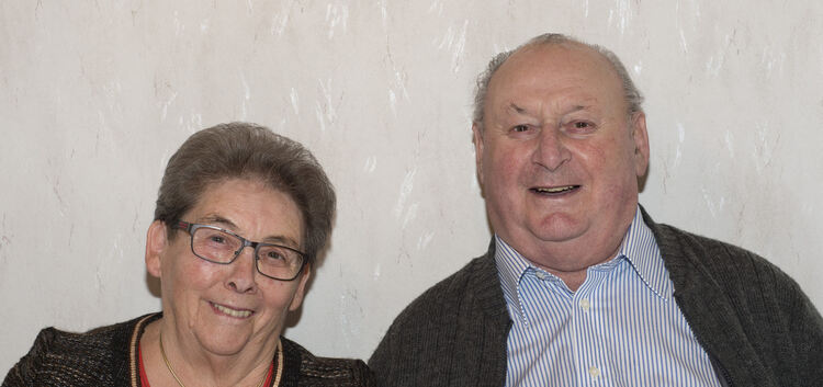 60 Jahre verheiratet: Wilma und Hermann Metzger.Foto: Peter Dietrich