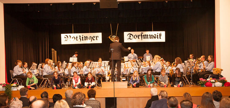 Gleich an zwei Tagen begeisterte der Musikverein Notzingen-Wellingen sein Publikum. Foto: pr