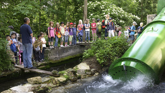 Mühle BruckenArchimedische SchraubeMühlenführungWolfgang Braun