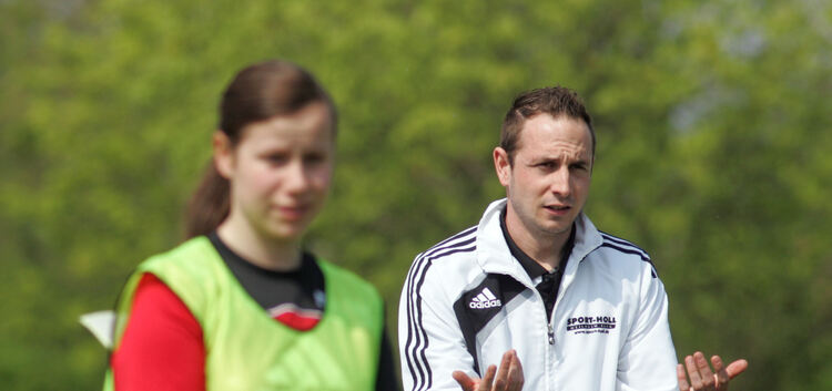 Weilheims Trainer Björn Kluger führte die Weilheimer Frauenmannschaft in die Spitzengruppe der Landesliga.Foto: Andreas Krisch