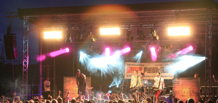 Die besondere Atmosphäre beim Festival der Jugendhäuser in Wendlingen und Oberboihingen gefällt den Bands, von denen viele aus d