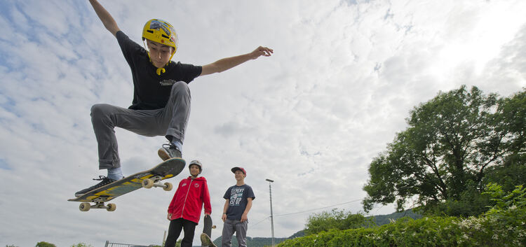 Austoben können sich Jugendliche auf dem Lenninger Skaterplatz jetzt schon. Eine Funbox soll ihnen noch mehr Möglichkeiten biete
