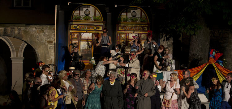 So unbeschwert wie bei den Nürtinger Opernfestspielen 2013 („Eine Nacht in Venedig“) geht’s beim Opern-Air 2015 nicht zu. Archiv