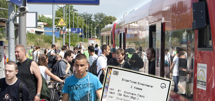 Wer sich ohne Ticket unter die Bahn-Gäste mischt, muss mit gesalzenen Strafen rechnen.Fotos: Jean-Luc Jacques