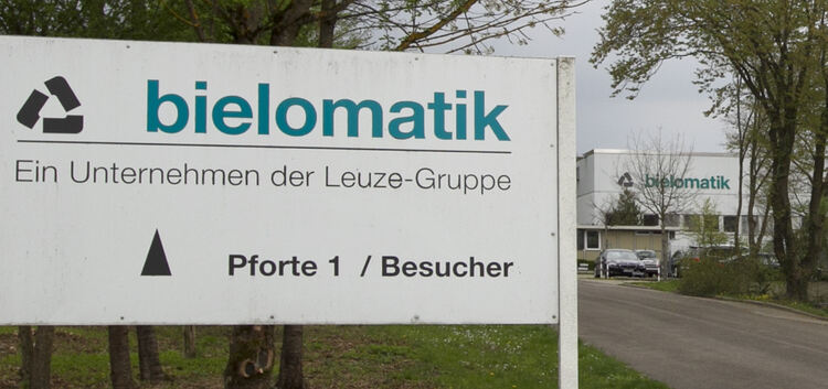 Bielomatik-Standort in Neuffen: Auch BW Papersystems will dort weiter produzieren. Foto: Jürgen Holzwarth