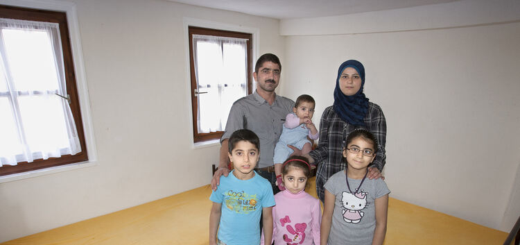 Familie Alassali und andere brauchen dringend mehr Platz. Bisher wohnen die Flüchtlinge in dem Haus in der Mittleren Straße. Fot