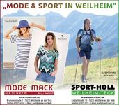 Mode und Sport in Weilheim