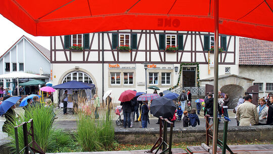 Einweihung Altes Gemeindehaus DettingenDas Festgelnde