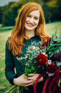 Katharina Ballhaus liebt die „Grüne Insel“ und bunte Blumen.Foto: privat