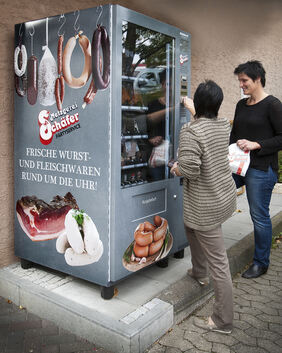 Metzger Schäfer -  Grillwurstautomat - Metzgerei