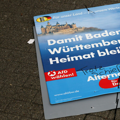 Für den Kandidaten der AfD im Wahlkreis Kirchheim wird die Luft dünner.