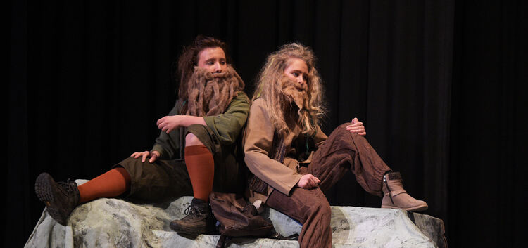 Aufführung "Hobbit" im Rahmen der Schultheatertage in der Walddorfschule Ötlingen
