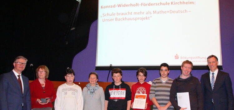 Die Schüler der Konrad-Widerholt-Förderschule Kirchheim kriegen‘s gebacken.Foto: Katja Eisenhardt