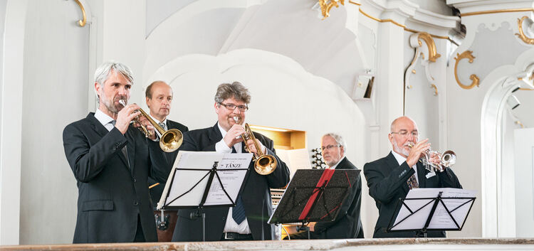 Im Glanz von Trompeten, Pauken und Orgel. Die berühmte Wallfahrtskirche Ave Maria in Deggingen feiert ihren 300. Geburtstag. Am