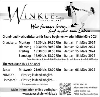 40 Jahre Tanzschule Winkle