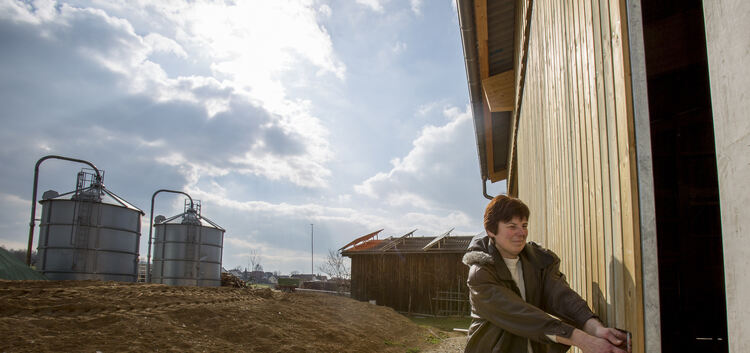 Ein Lichtblick ist für Andrea Münsinger (Foto) der Bau der neuen Mehrzweckhalle. Sieben Jahre hat die Holzmadenerin zusammen mit
