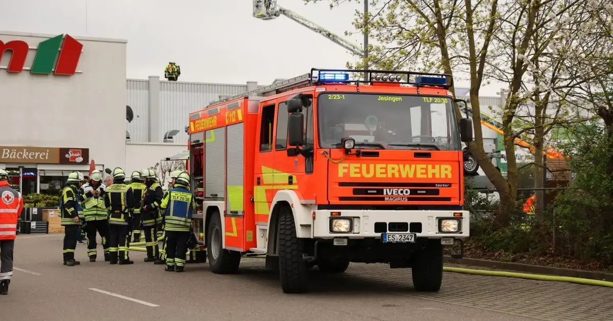 ToomBaumarkt in Kirchheim trotz Brand Kirchheim Teckbote