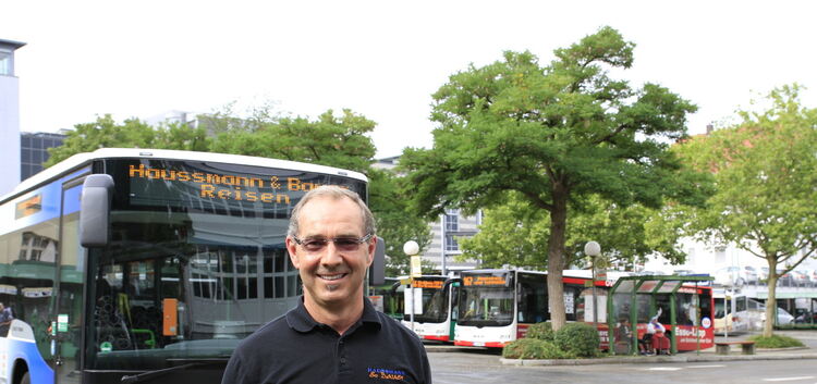 Der Busfahrer des Jahres: Matthias Glocker. Foto: Philip Sandrock
