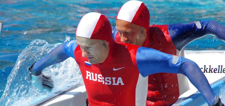 Diese beiden "Russen" waren garantiert ohne Doping unterwegs.