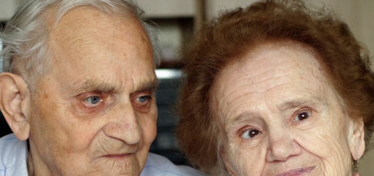 Seit 60 Jahren verheiratet: Hildegard und Karl Götz. Foto: Thomas Krytzner