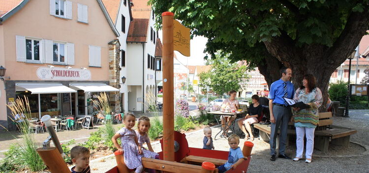 Familien in Weilheim willkommen. Im Rahmen des Kernprojektes „Bewegung in die Innenstadt bringen“ hat die Stadt Weilheim nun Spi