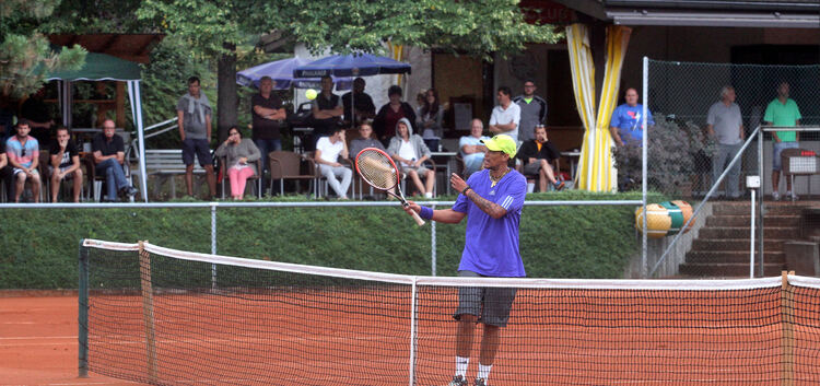 Das Teckpokal-Turnier (hier mit Kirchheims Tony Holzinger 2015) wurde aus dem diesjährigen Tennis-Terminkalender gestrichen.Foto