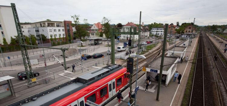 Der Bahnhof Wendlingen könnte bei einem Ringschluss zu einem Dreh- und Angelpunkt werden.Foto: Roberto Bulgrin