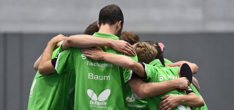 Gemeinsam stark: Dem SV Nabern ist in der Landesliga ein Befreiungsschlag im Abstiegskampf gelungen. Foto: Markus Brändli