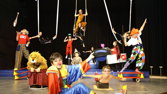 Manege frei für den Kinderferienzirkus Teckolino!Teckboten-Fotos: Jean-Luc Jacques Manege frei für den Kinderferienzirkus Teckolino!Teckboten-Fotos: Jean-Luc Jacques