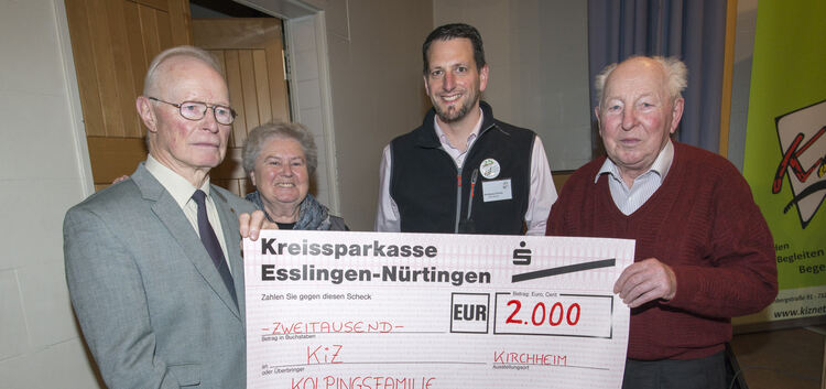 25 Jahre KiZ in Kirchheim (Kommunikationszentrum für interkulturelle Zusammenarbeit) - die Koplpingsfamilie Kirchheim unterstütz