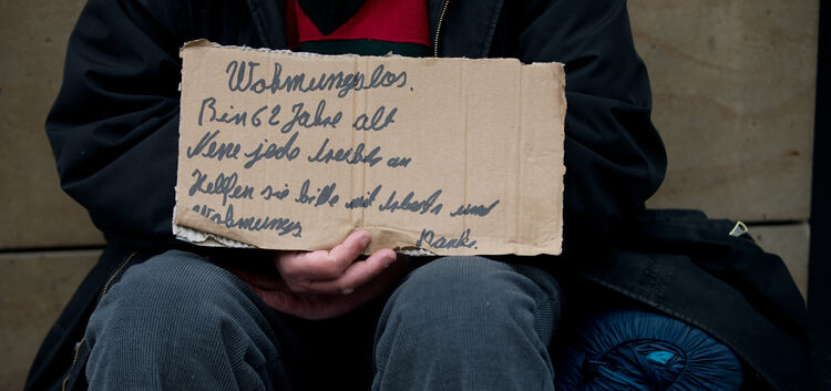 Ohne Wohnung und ohne Arbeit. Im reichen Landkreis Esslingen gilt das für eine erschreckend große Zahl an Menschen.Foto: dpa