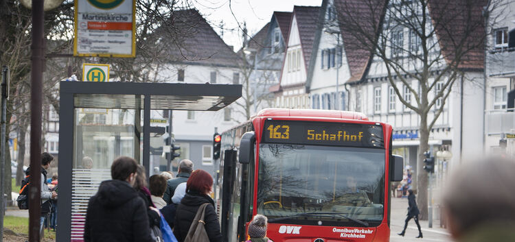Aus einer Strecke wird ein Rundkurs: Busfahrgäste, die auf dem Kirchheimer Schafhof oder in der Kitteneshalde wohnen, haben ab 2