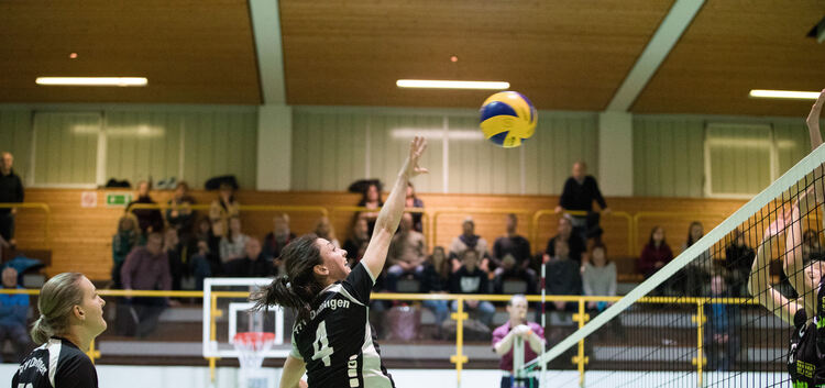 Volleyball-Regionalliga Frauen: TTV Dettingen - SKV Beiertheim 04.02.17, Lisa-Marie Heinrich