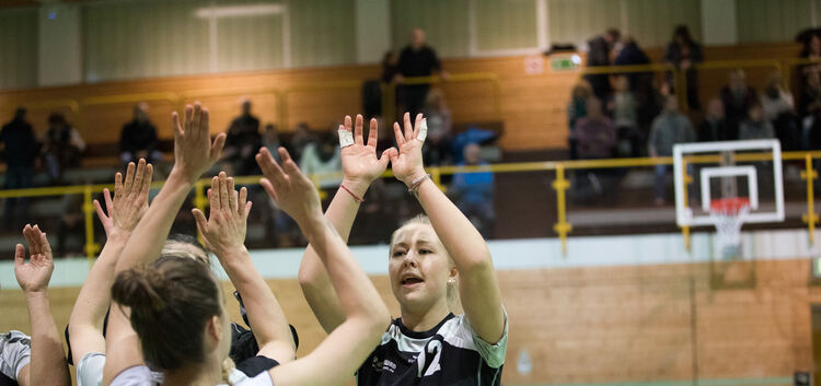 Volleyball-Regionalliga Frauen: TTV Dettingen - SKV Beiertheim 04.02.17, Meike Kehle