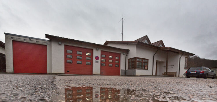 Das Holzmadener Feuerwehrgerätehaus steht seit 1989. Notwendig ist eine grundlegende Sanierung.Foto: Carsten Riedl