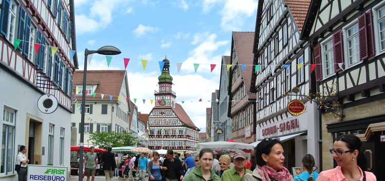 Mit der Kündigung Esslingens ist Kirchheim die einzige Stadt im Landkreis Esslingen, die Teil der Deutschen Fachwerkstraße ist.