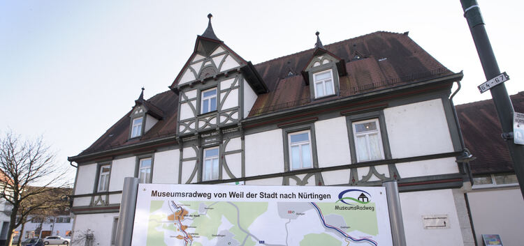 Das Nürtinger Stadtmuseum ist das letzte von vielen auf der Museumsroute.Foto: Jürgen Holzwarth
